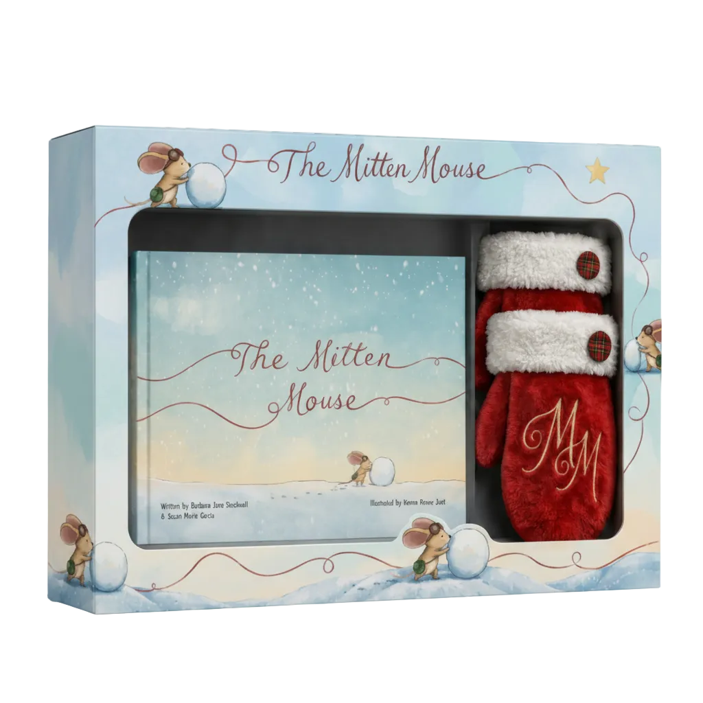 Mitten Mouse Book & Mittens Box